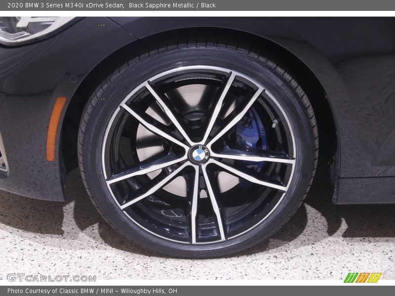 Black Sapphire Metallic / Black 2020 BMW 3 Series M340i xDrive Sedan