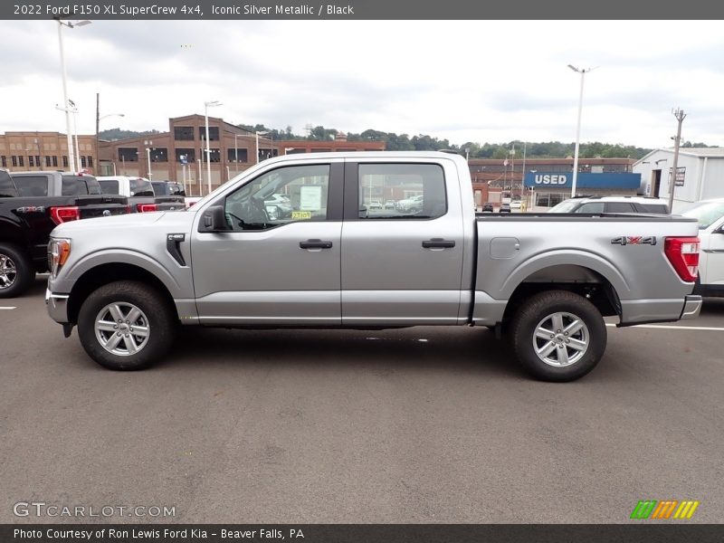  2022 F150 XL SuperCrew 4x4 Iconic Silver Metallic