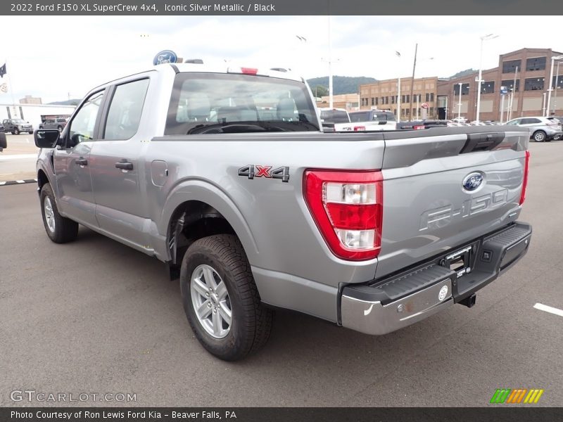 Iconic Silver Metallic / Black 2022 Ford F150 XL SuperCrew 4x4