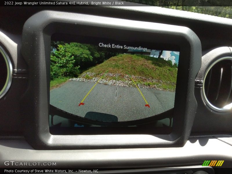 Bright White / Black 2022 Jeep Wrangler Unlimited Sahara 4XE Hybrid