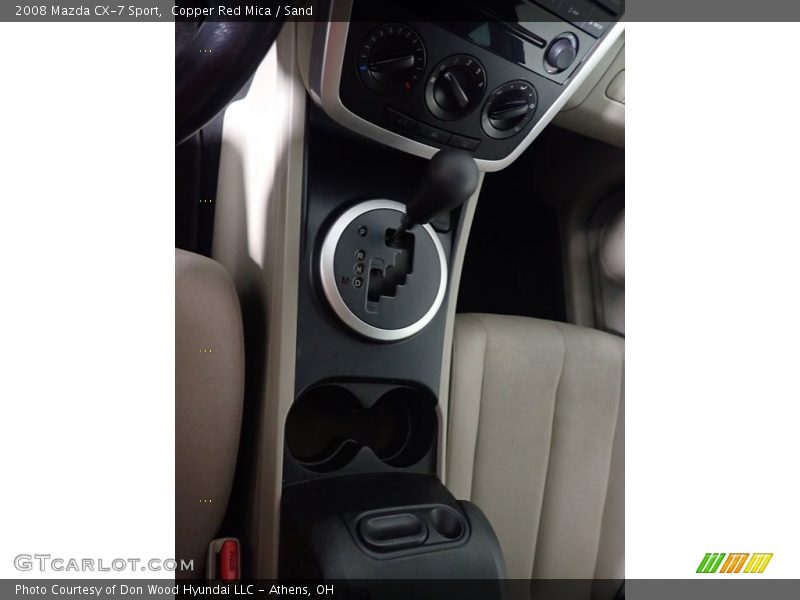 Copper Red Mica / Sand 2008 Mazda CX-7 Sport