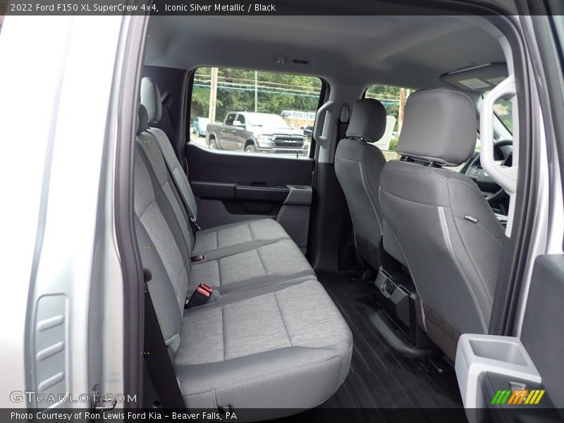Rear Seat of 2022 F150 XL SuperCrew 4x4