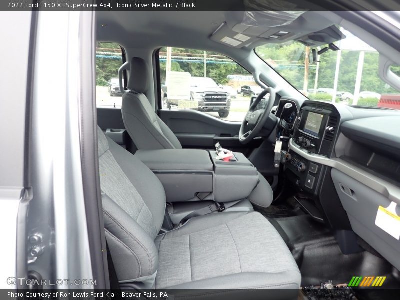 Front Seat of 2022 F150 XL SuperCrew 4x4