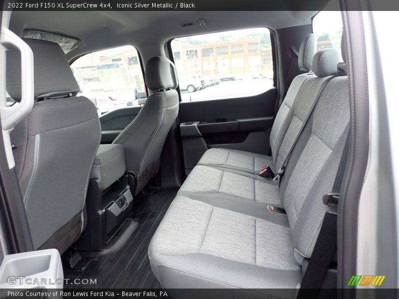 Rear Seat of 2022 F150 XL SuperCrew 4x4