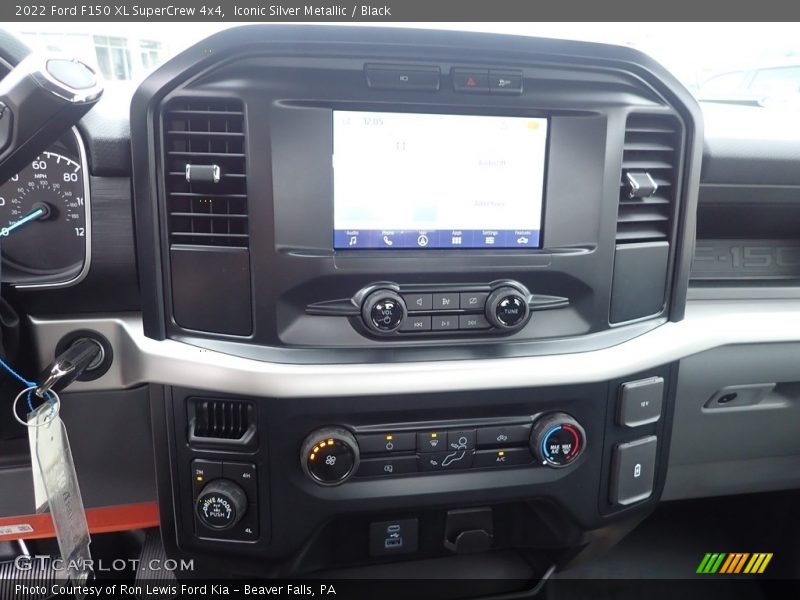 Controls of 2022 F150 XL SuperCrew 4x4