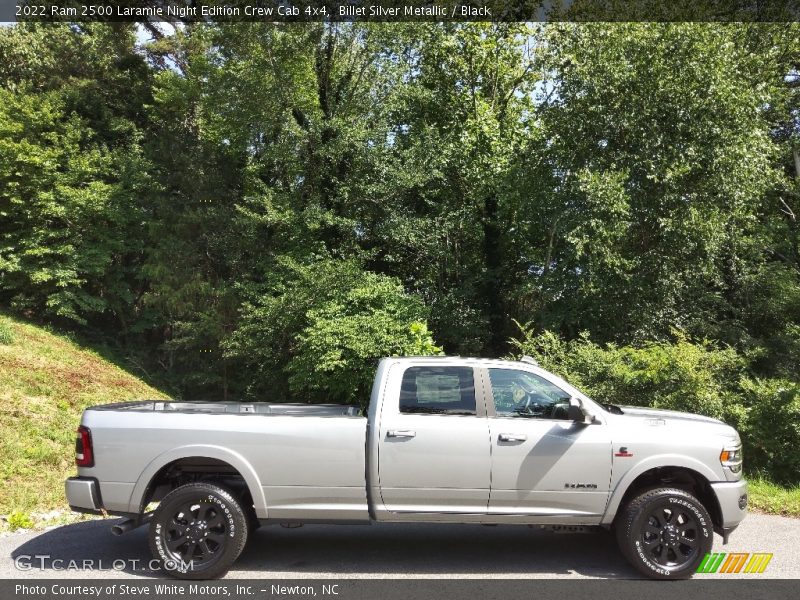  2022 2500 Laramie Night Edition Crew Cab 4x4 Billet Silver Metallic