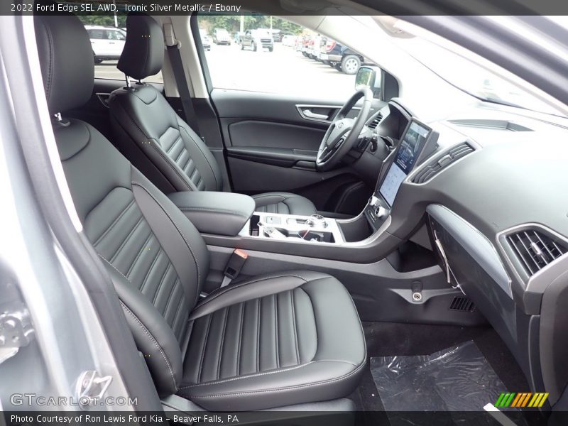Front Seat of 2022 Edge SEL AWD
