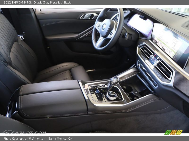 Dravit Gray Metallic / Black 2022 BMW X6 M50i