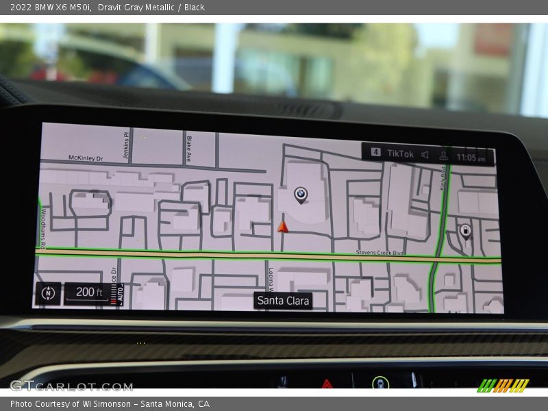 Navigation of 2022 X6 M50i