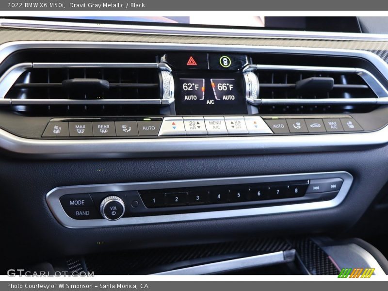 Controls of 2022 X6 M50i