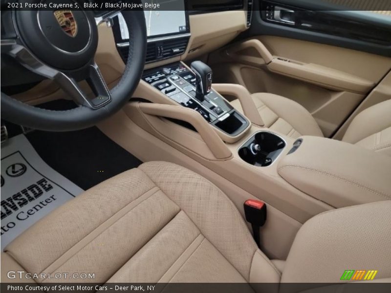  2021 Cayenne S Black/Mojave Beige Interior