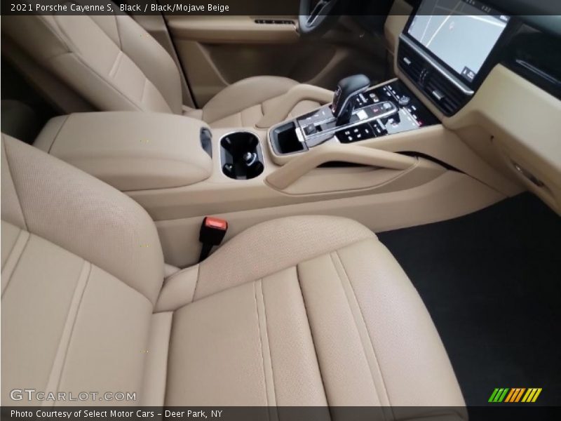 Front Seat of 2021 Cayenne S