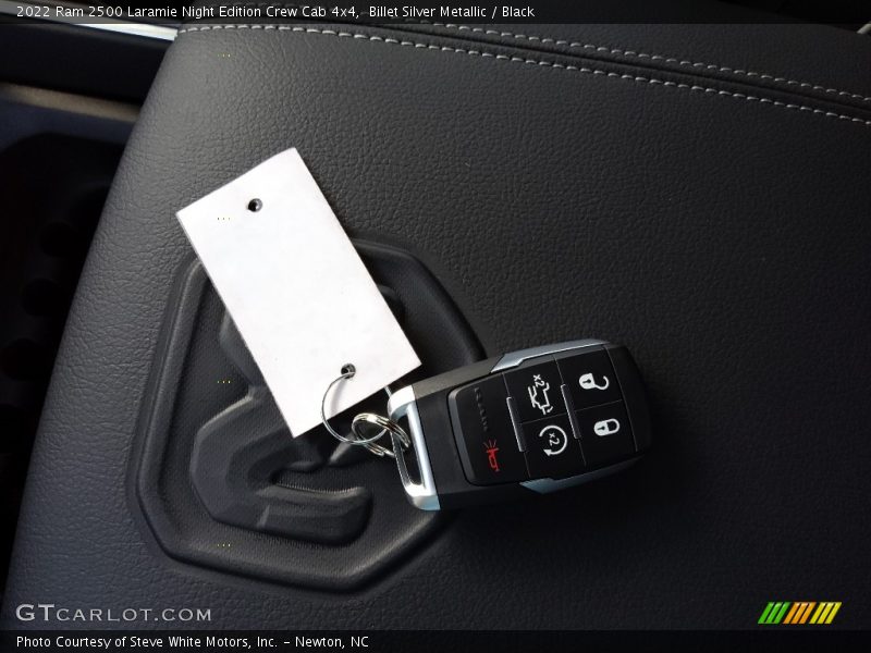 Billet Silver Metallic / Black 2022 Ram 2500 Laramie Night Edition Crew Cab 4x4