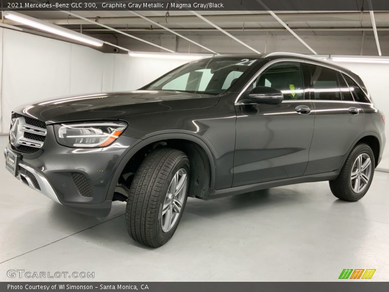 Graphite Gray Metallic / Magma Gray/Black 2021 Mercedes-Benz GLC 300