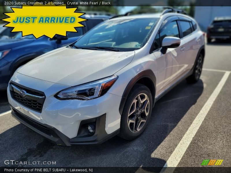Crystal White Pearl / Black 2020 Subaru Crosstrek 2.0 Limited