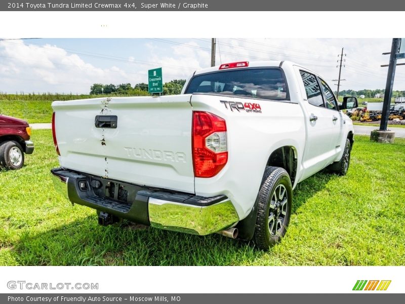 Super White / Graphite 2014 Toyota Tundra Limited Crewmax 4x4
