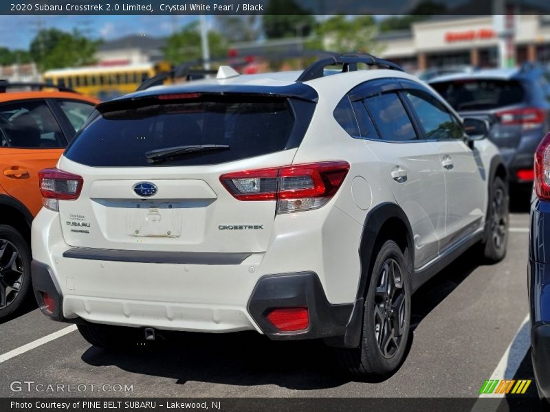 Crystal White Pearl / Black 2020 Subaru Crosstrek 2.0 Limited