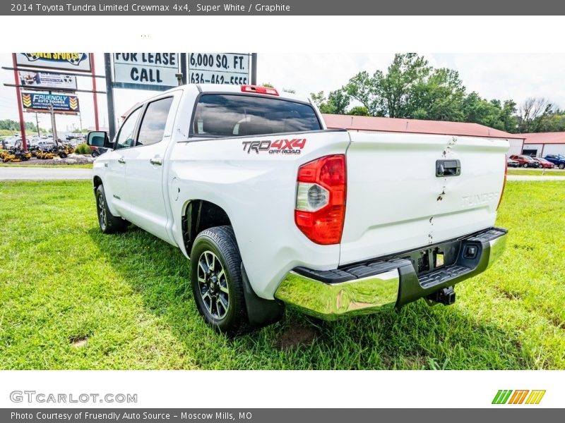 Super White / Graphite 2014 Toyota Tundra Limited Crewmax 4x4