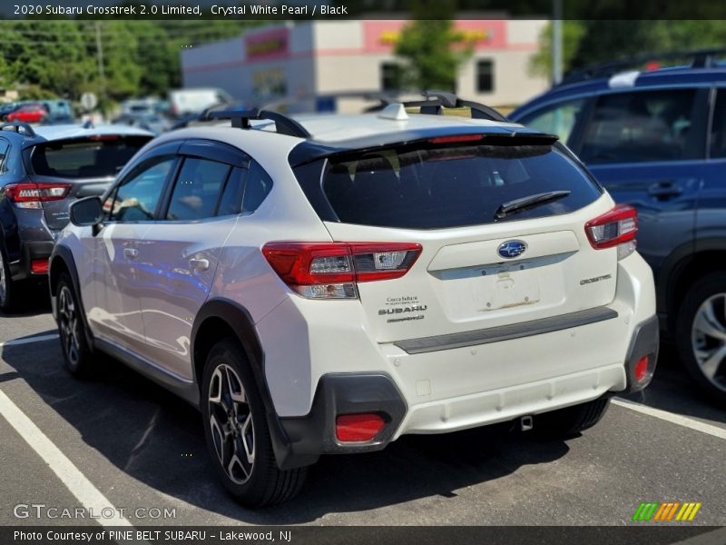 Crystal White Pearl / Black 2020 Subaru Crosstrek 2.0 Limited