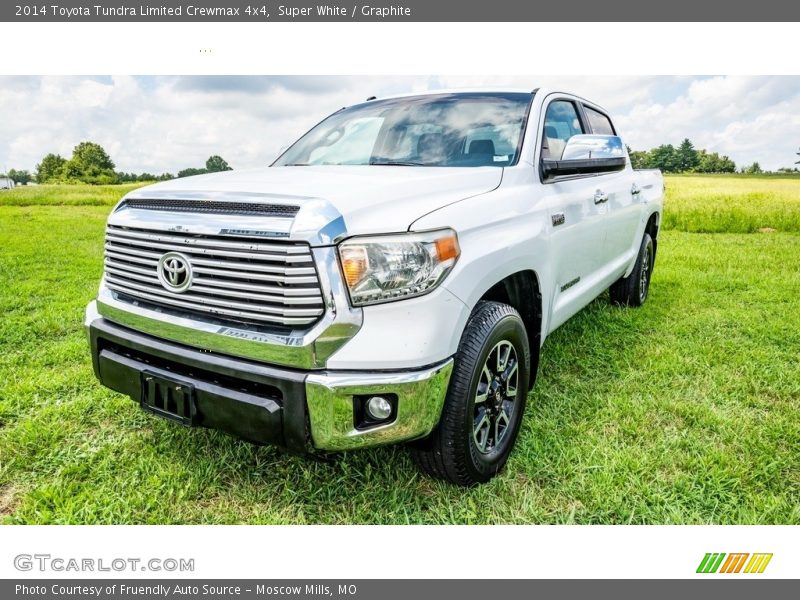 Super White / Graphite 2014 Toyota Tundra Limited Crewmax 4x4