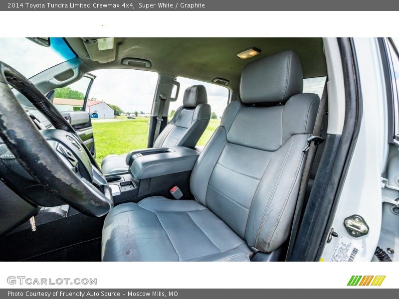 Super White / Graphite 2014 Toyota Tundra Limited Crewmax 4x4