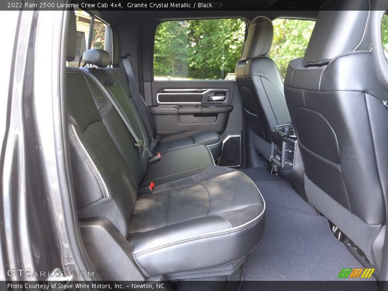 Rear Seat of 2022 2500 Laramie Crew Cab 4x4