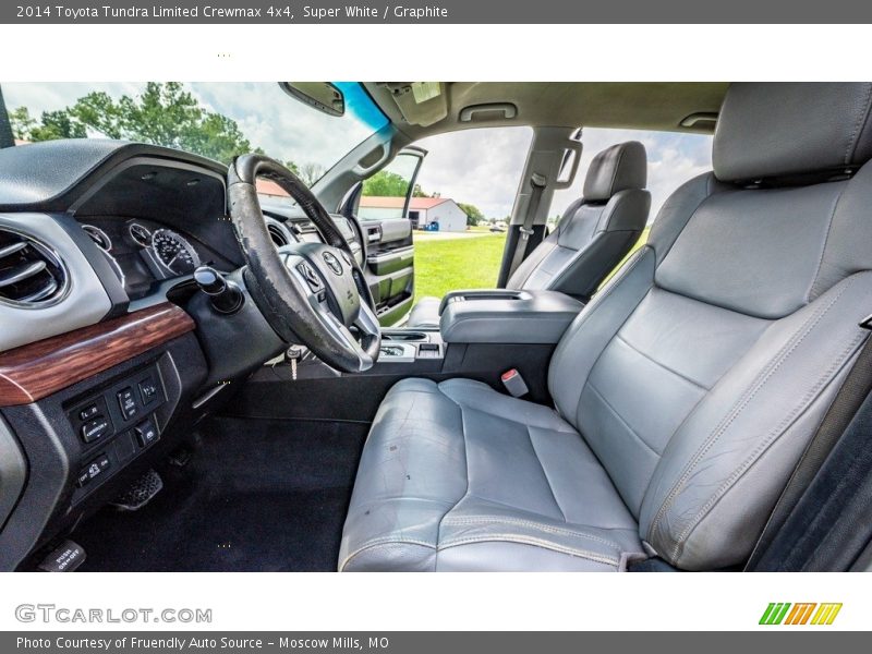 Super White / Graphite 2014 Toyota Tundra Limited Crewmax 4x4