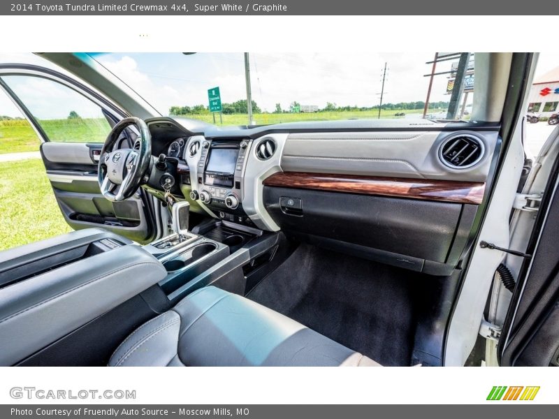 Super White / Graphite 2014 Toyota Tundra Limited Crewmax 4x4