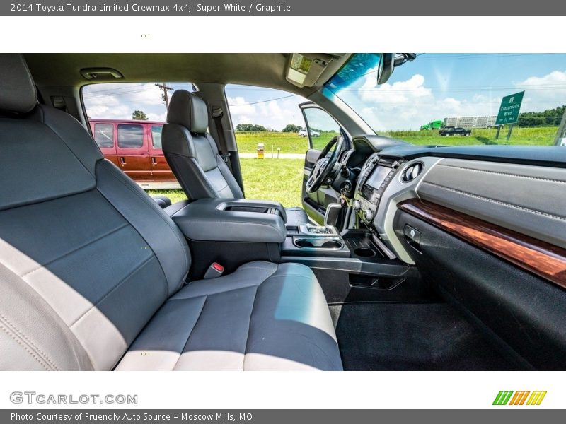 Super White / Graphite 2014 Toyota Tundra Limited Crewmax 4x4