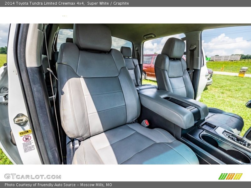 Super White / Graphite 2014 Toyota Tundra Limited Crewmax 4x4