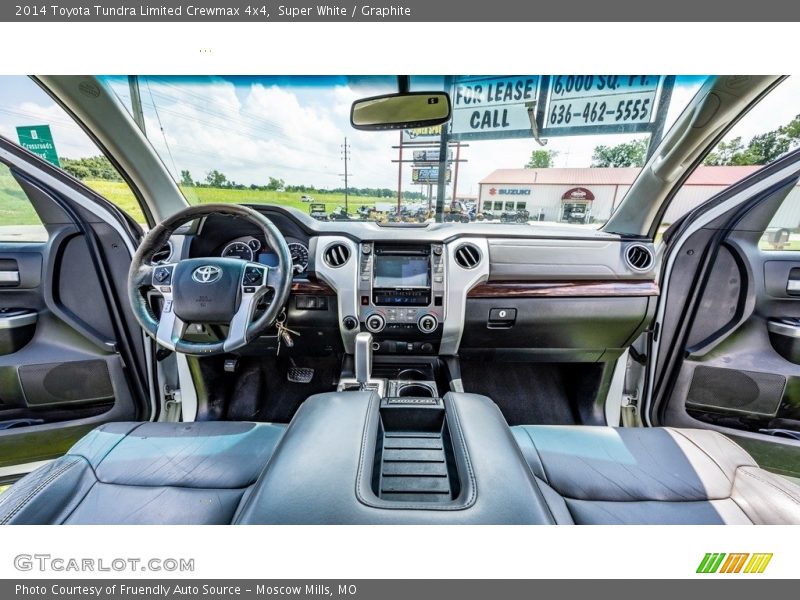 Super White / Graphite 2014 Toyota Tundra Limited Crewmax 4x4