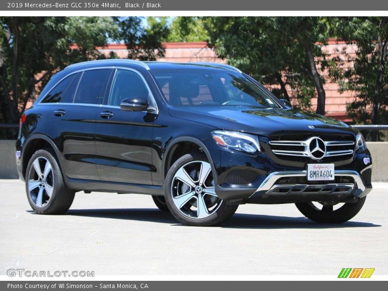 Black / Black 2019 Mercedes-Benz GLC 350e 4Matic