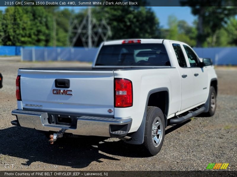 Summit White / Dark Ash/Jet Black 2016 GMC Sierra 1500 Double Cab 4WD