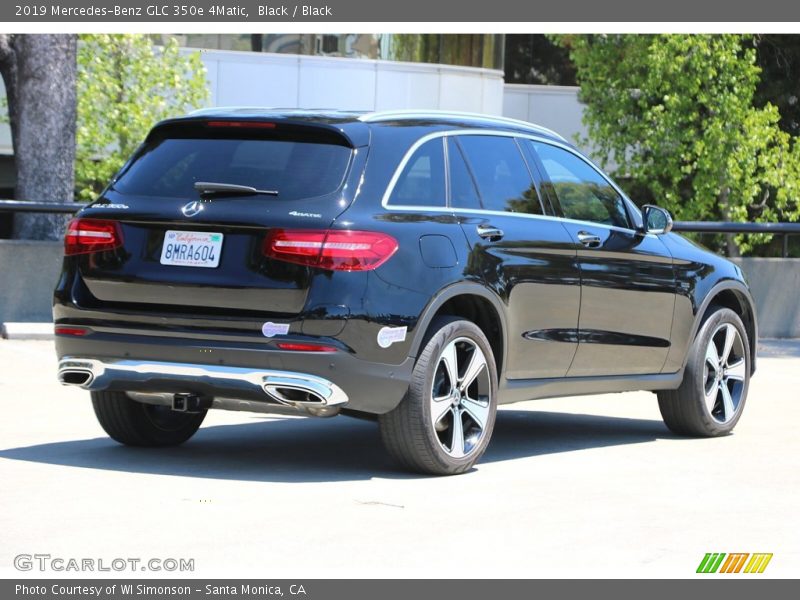 Black / Black 2019 Mercedes-Benz GLC 350e 4Matic