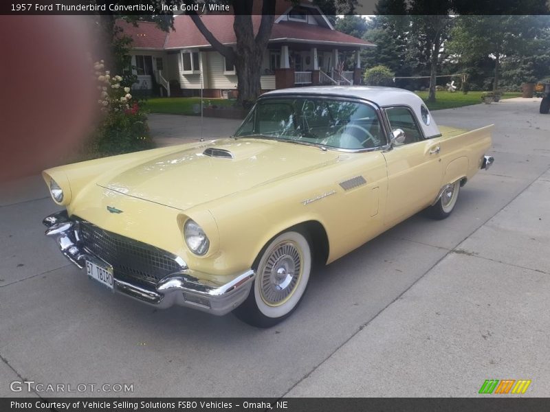  1957 Thunderbird Convertible Inca Gold