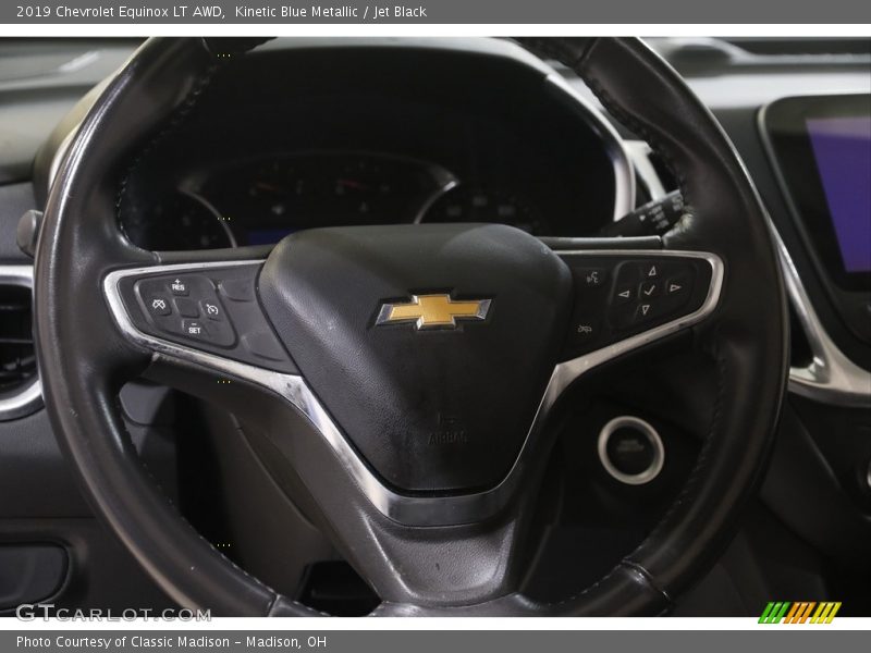 Kinetic Blue Metallic / Jet Black 2019 Chevrolet Equinox LT AWD