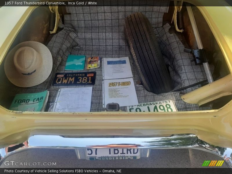 Books/Manuals of 1957 Thunderbird Convertible