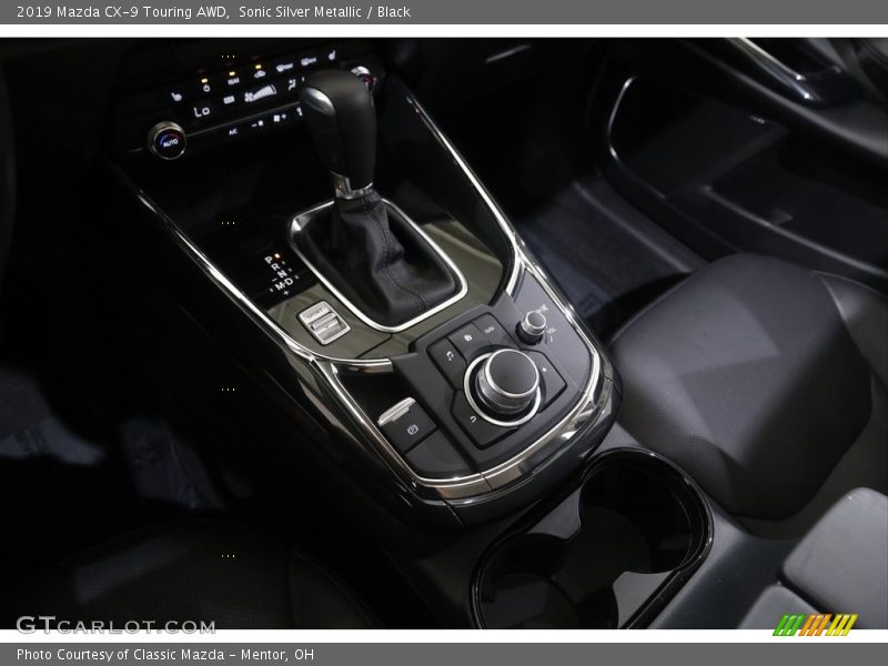 Sonic Silver Metallic / Black 2019 Mazda CX-9 Touring AWD