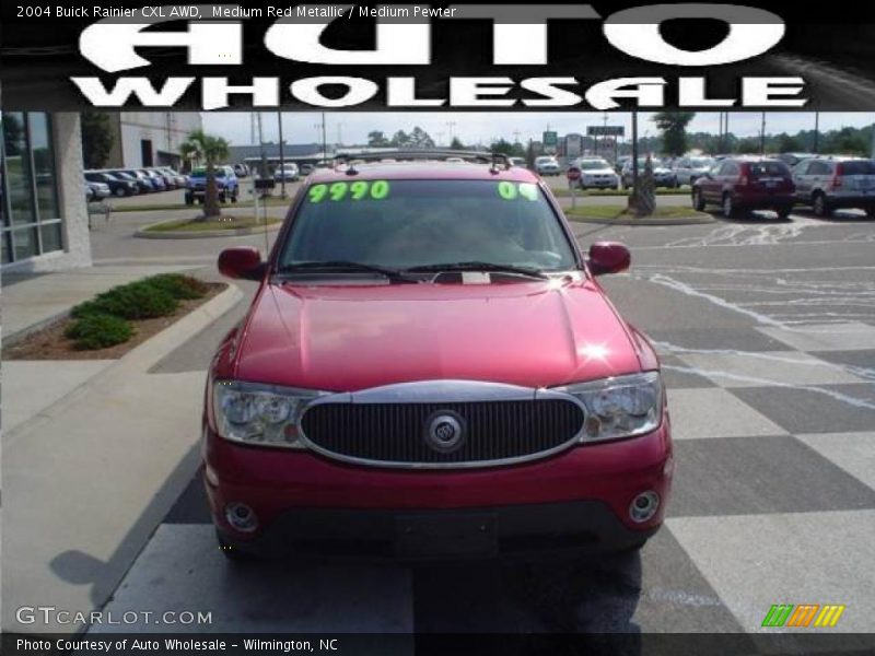 Medium Red Metallic / Medium Pewter 2004 Buick Rainier CXL AWD