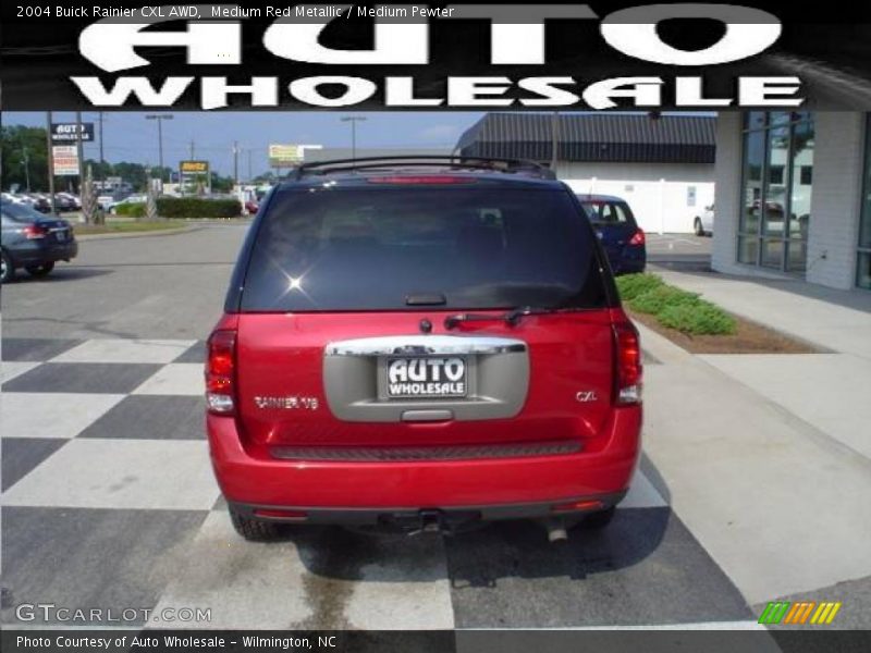 Medium Red Metallic / Medium Pewter 2004 Buick Rainier CXL AWD