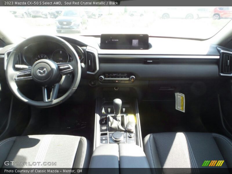 Soul Red Crystal Metallic / Black 2023 Mazda CX-50 S Select AWD