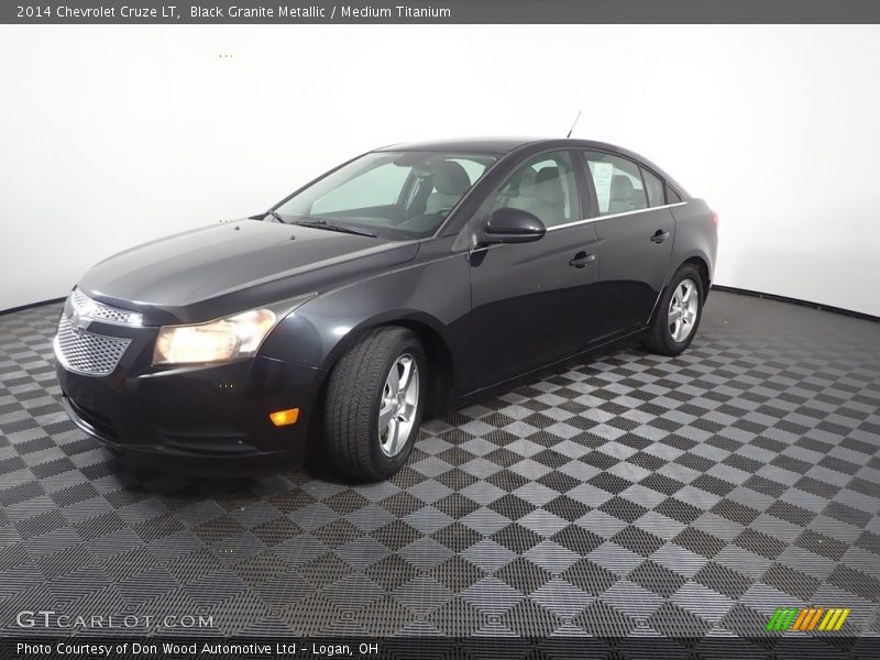 Black Granite Metallic / Medium Titanium 2014 Chevrolet Cruze LT