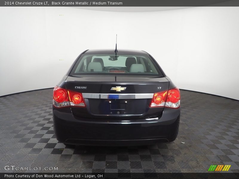 Black Granite Metallic / Medium Titanium 2014 Chevrolet Cruze LT