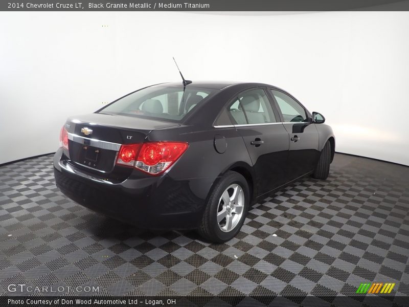 Black Granite Metallic / Medium Titanium 2014 Chevrolet Cruze LT