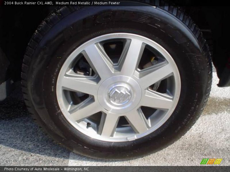 Medium Red Metallic / Medium Pewter 2004 Buick Rainier CXL AWD