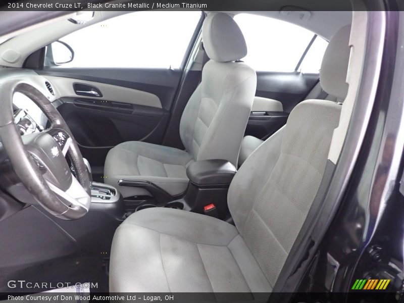 Black Granite Metallic / Medium Titanium 2014 Chevrolet Cruze LT