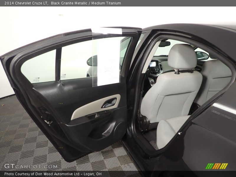Black Granite Metallic / Medium Titanium 2014 Chevrolet Cruze LT