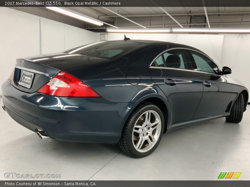 Black Opal Metallic / Cashmere 2007 Mercedes-Benz CLS 550