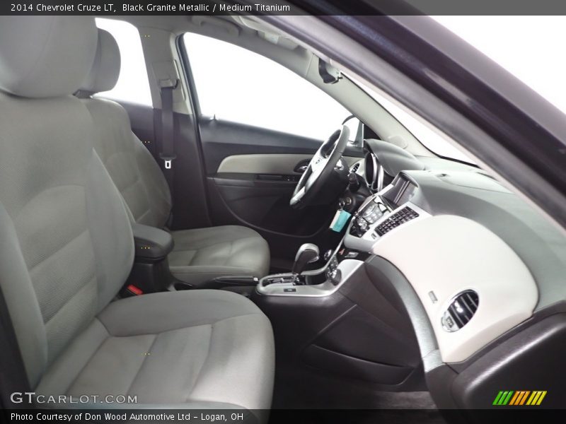 Black Granite Metallic / Medium Titanium 2014 Chevrolet Cruze LT