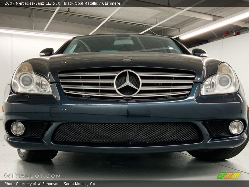 Black Opal Metallic / Cashmere 2007 Mercedes-Benz CLS 550